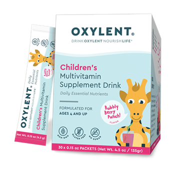 Мультивитаминный напиток для детей Vitalah Oxylent, шипучие ягоды - фото 10653