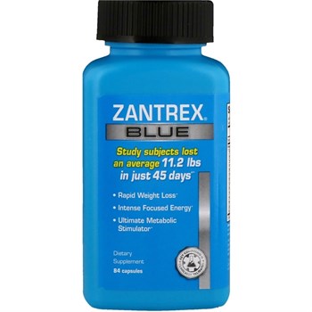 Zantrex, Zantrex Blue, быстрая потеря веса,60 капсул - фото 13840
