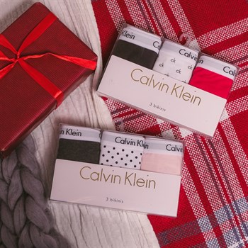Комплект трусов 3 шт. Calvin Klein - фото 13891