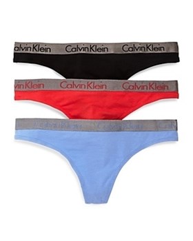 Комплект трусов Calvin Klein (3 шт.) - фото 14403