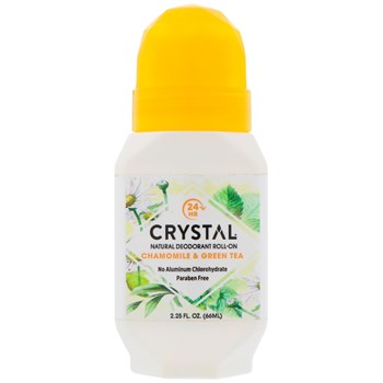 Роликовый дезодорант Crystal Body Deodorant Crystal Essence, ромашка и зеленый чай BC00291