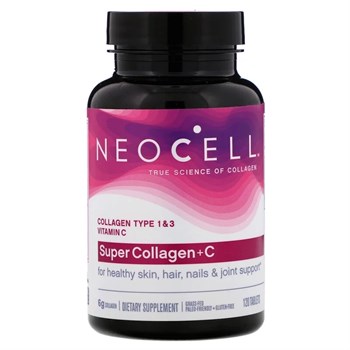 Витамины Neocell «Супер коллаген с витамином С», 120 шт - фото 15573