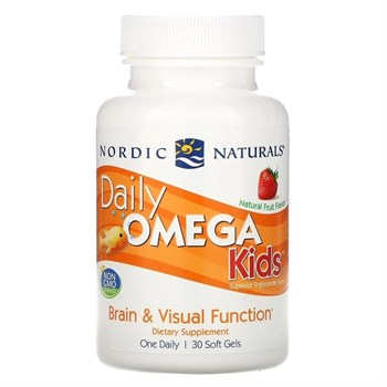 Nordic Naturals, Омега для детей для ежедневного употребления, фруктовый вкус, 500 мг, 30 жевательных капсул - фото 18446