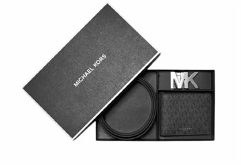Подарочный набор Michael Kors (бумажник + ремень) - фото 18860