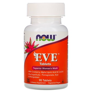 NOW Foods, Eve, превосходный комплекс для женщин, 90 таблеток - фото 19904