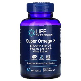Life Extension, Супер Омега-3, 60 капсул - фото 20337