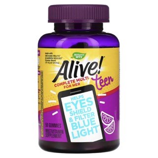 Alive!® Teen Gummy Мультивитамины для Нее - фото 20341