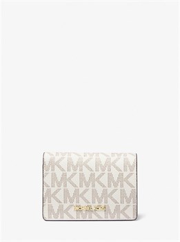 Кошелек Michael Kors Vanilla/Luggage - фото 23487