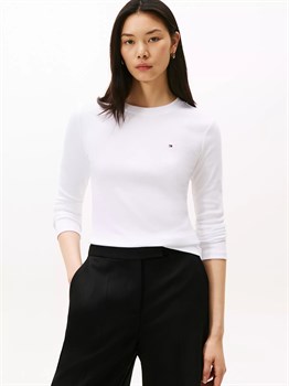 Лонгслив женский Tommy Hilfiger - фото 26191
