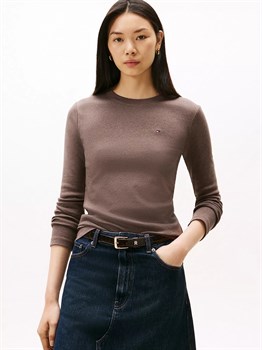 Лонгслив женский Tommy Hilfiger - фото 26212