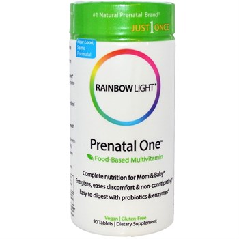 Мультивитамины для беременных Rainbow Light Just Once 90табл - фото 4796