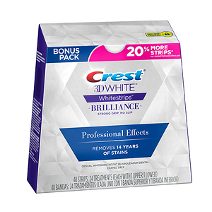 Отбеливающие полоски для зубов Crest Brilliance Professional Effects, тон 5-6 - фото 4909