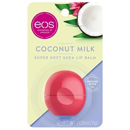 EOS,Бальзам для губ, кокосовое молоко, .25 унции(7 г)