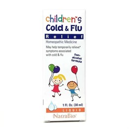Средство от простуды и гриппа для детей NatraBio